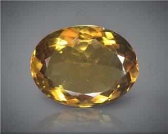 Yellow Citrine Natural Certified  5.98CTS-8550